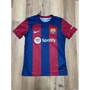 Nike FC Barcelona 2023-24 Home Jersey Dri-FIT ADV Blue Red Mens Large